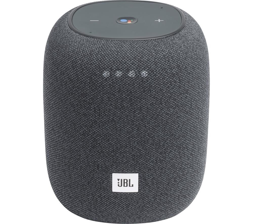 JBL Link Music Bluetooth Multi-room Speaker with Google Assistant - Grey, Grey
