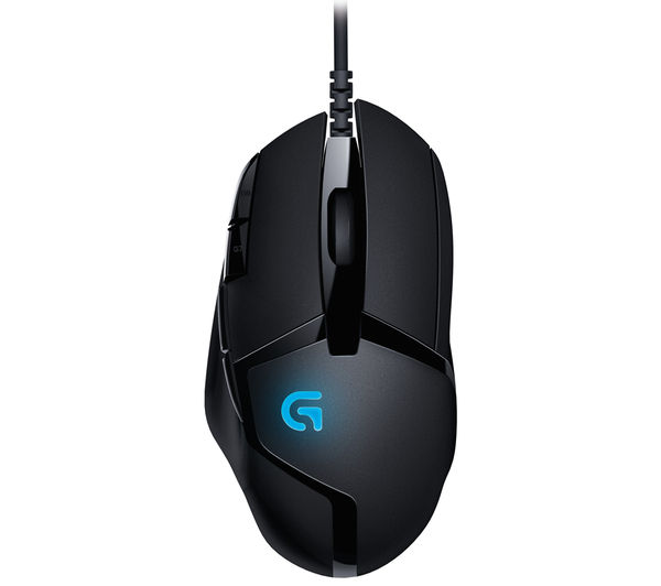 LOGITECH G402 Hyperion Fury FPS Optical Gaming Mouse, Black