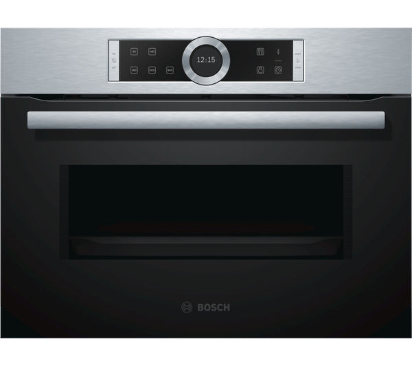 BOSCH Serie 8 CFA634GS1B Solo Microwave - Stainless Steel, Stainless Steel