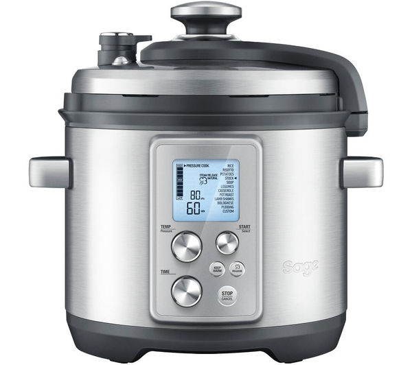 SAGE Fast Slow Pro Pressure/Slow Cooker - Stainless Steel, Stainless Steel