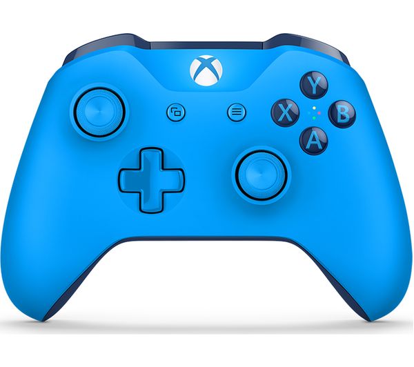 MICROSOFT Xbox One Wireless Gamepad - Blue, Blue
