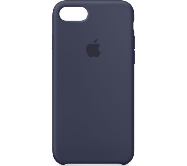 APPLE MQGM2ZM/A iPhone 8 & 7 Silicone Case - Midnight Blue, Blue