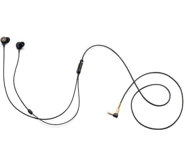 Marshall Mode EQ Earphones - Black & Brass, Black