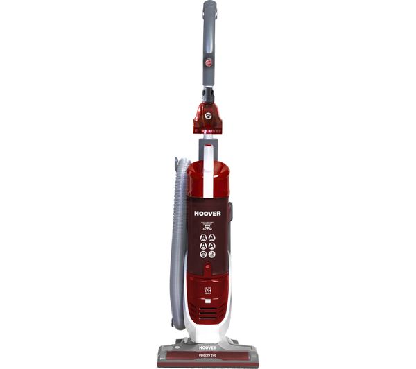 HOOVER Velocity Evo Reach VE02 Upright Bagless Vacuum Cleaner - Grey & Red, Grey