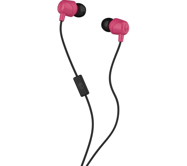 SKULLCANDY Jib Headphones - Pink & Black, Pink