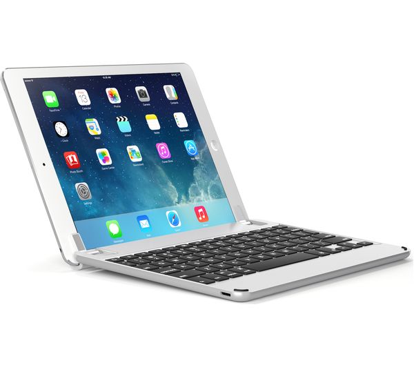 BRYDGE BRY1011 9.7" iPad Keyboard - Silver, Silver