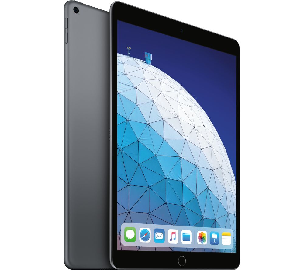 APPLE 10.5" iPad Air (2019) - 64 GB, Space Grey, Grey