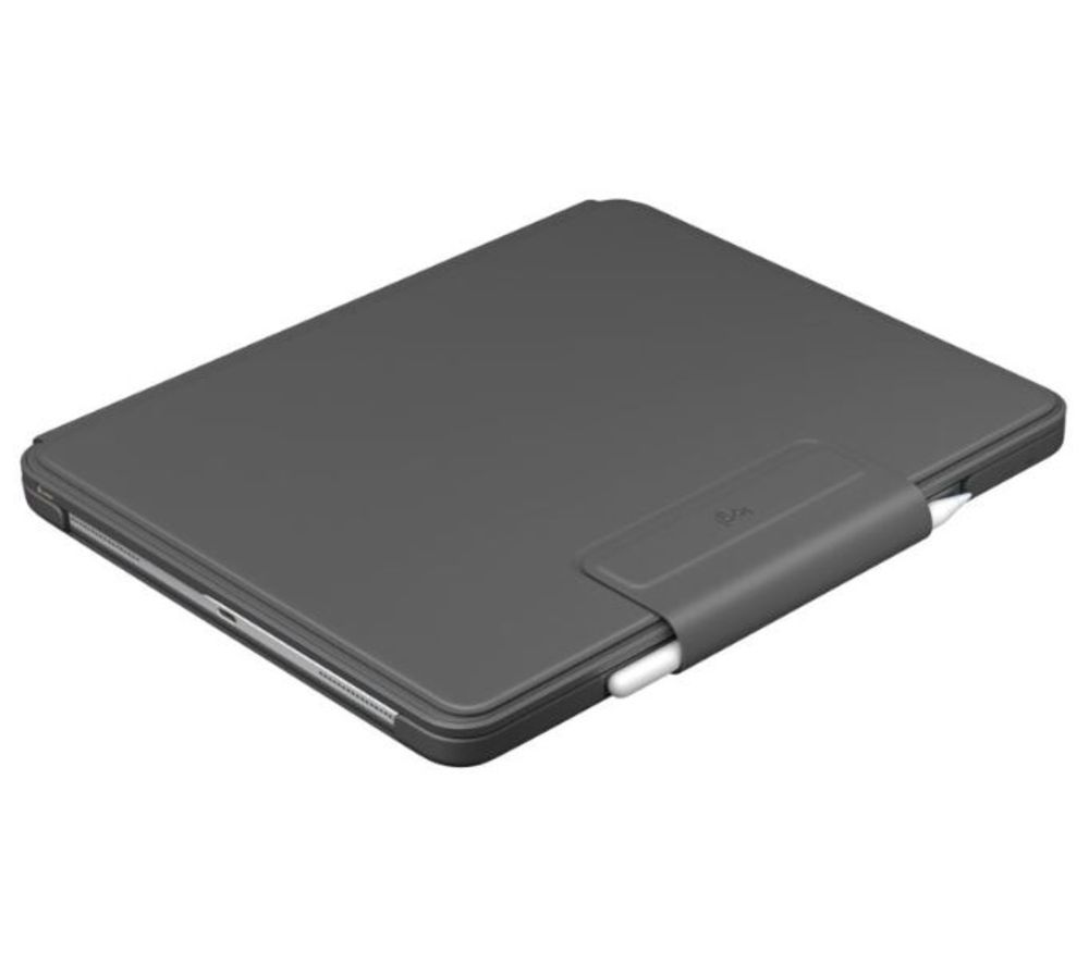 LOGITECH Slim 12.9" iPad Pro Keyboard Folio - Grey, Grey
