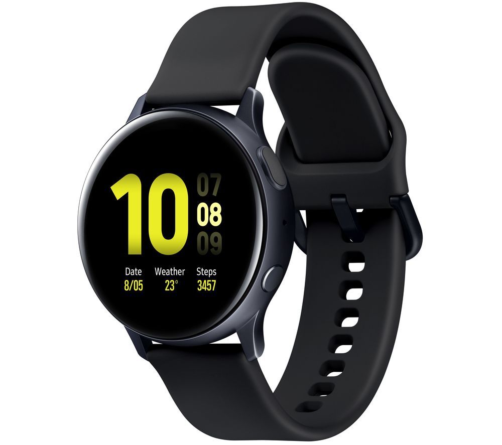 SAMSUNG Galaxy Watch Active2 4G - Aqua Black, Aluminium, 44 mm, Aqua