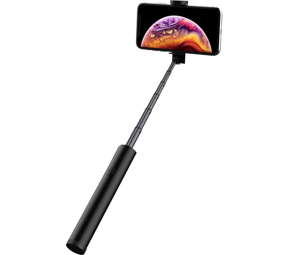 DEVIA Magic Flute Bluetooth Selfie Stick - Black, Black