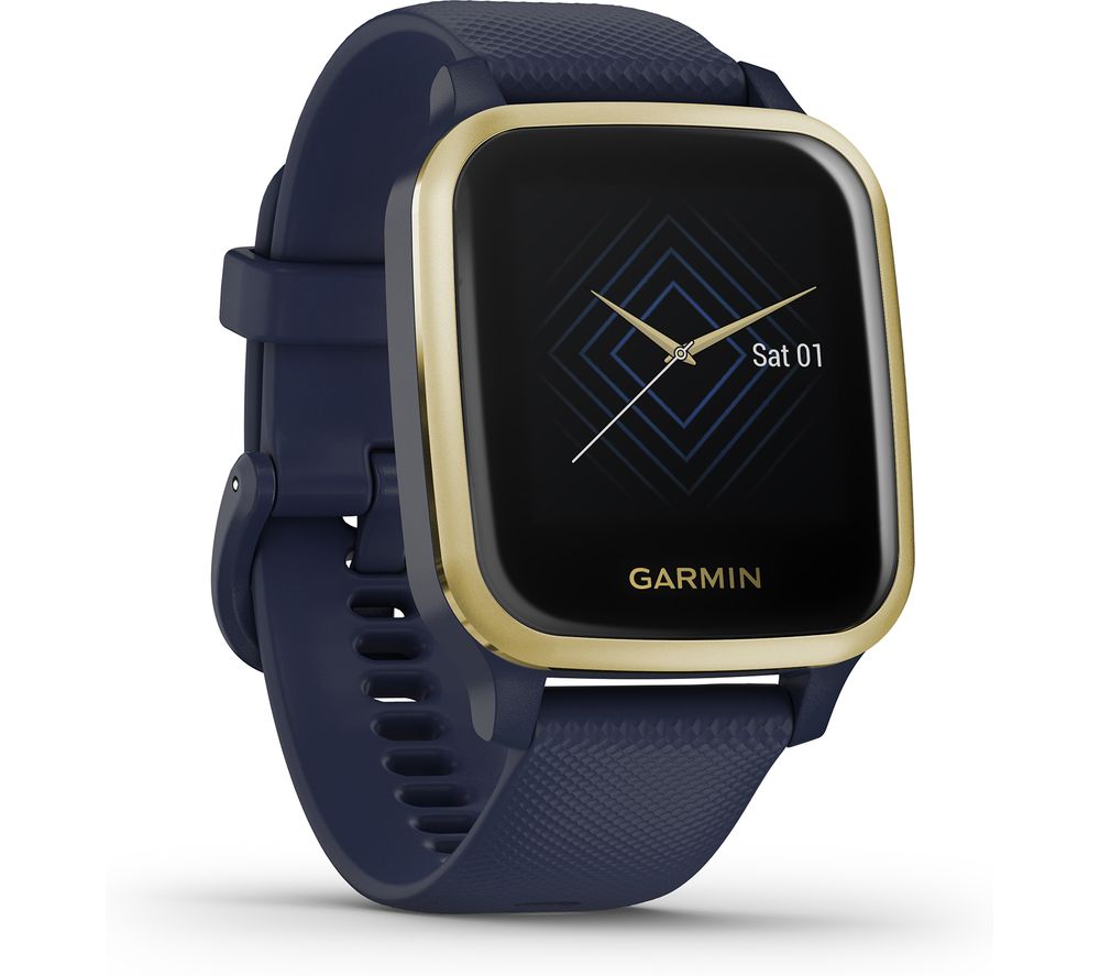 GARMIN Venu Sq Music Edition - Light Gold & Navy