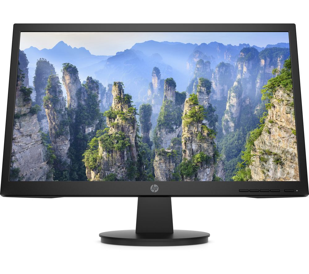 HP V22 Full HD 21.5" TN LCD Monitor - Black, Black