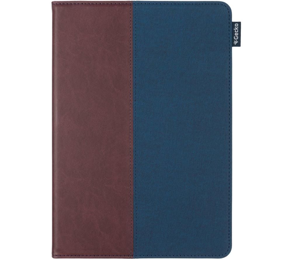 GECKO COVERS Easy-Click 10.2" iPad Folio Case  Blue & Brown, Blue