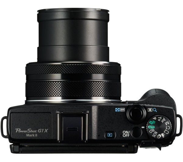 Canon PowerShot G1X Mark II High Performance Compact Camera - Black, Black