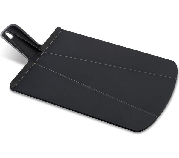 JOSEPH JOSEPH Chop2Pot Plus Large Chopping Board - Black, Black