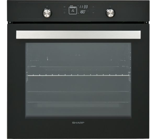 SHARP K-70V19BM2 Electric Oven - Black, Black