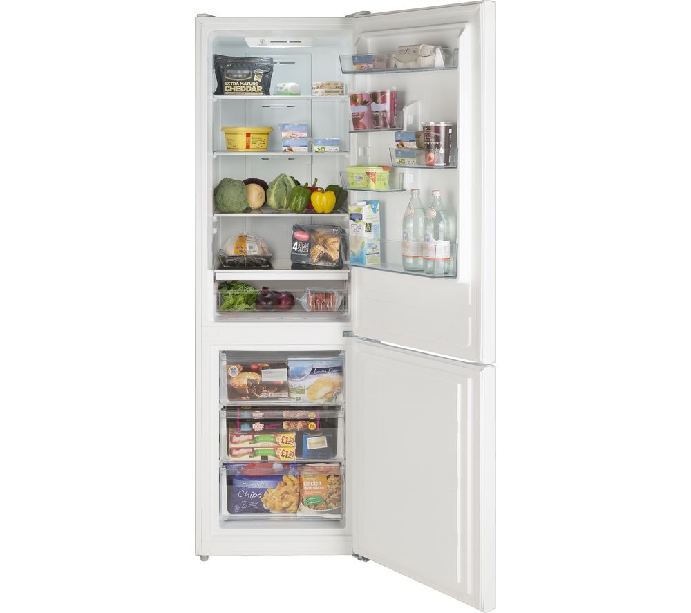 LEC TNF60188W 60/40 Fridge Freezer - White, White