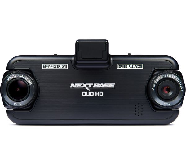 NEXTBASE Duo HD Dash Cam - Black, Black