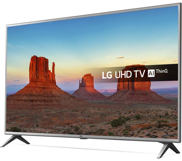 LG 43UK6500PLA 43" Smart 4K Ultra HD HDR LED TV, Gold