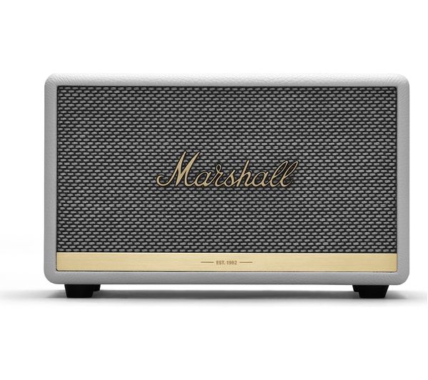 Marshall Acton II Bluetooth Speaker - White, White