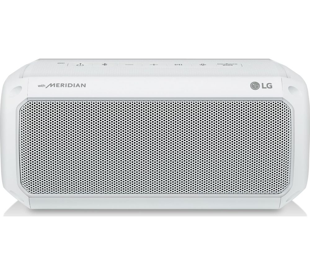 LG PK3W XBOOM Go Portable Bluetooth Speaker - White, White