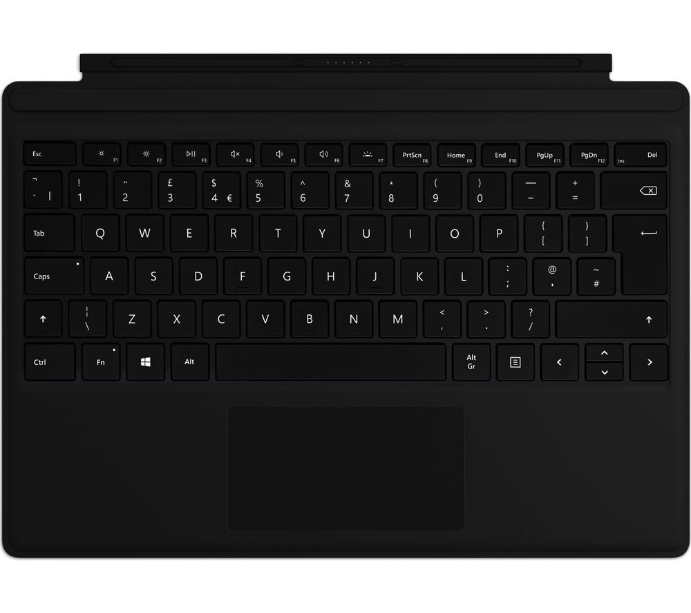 MICROSOFT Surface Pro X Keyboard - Black, Black