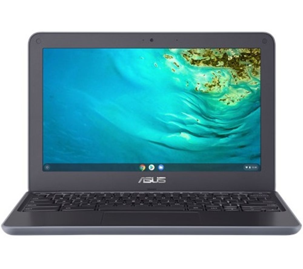 ASUS C202 11.6" Chromebook - 32 GB eMMC, Grey & Black, Black,Silver/Grey