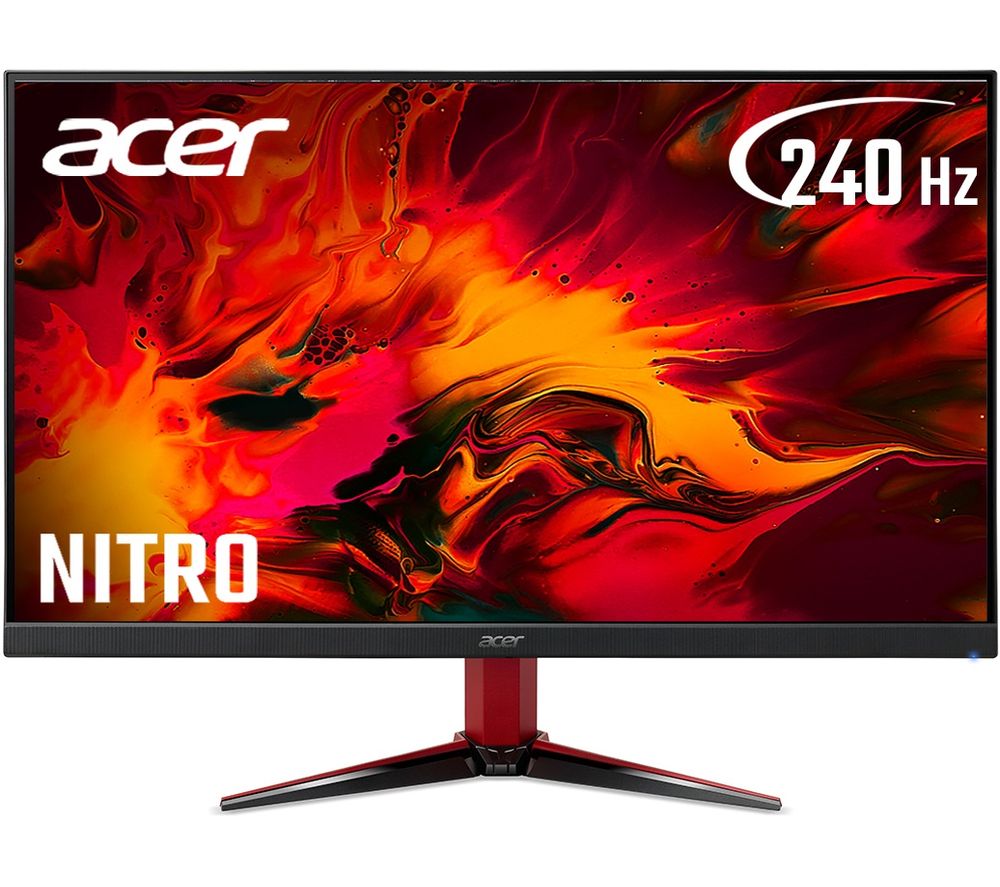 ACER Nitro VG252QXbmiipx Full HD 24.5" IPS LCD Gaming Monitor - Black, Black
