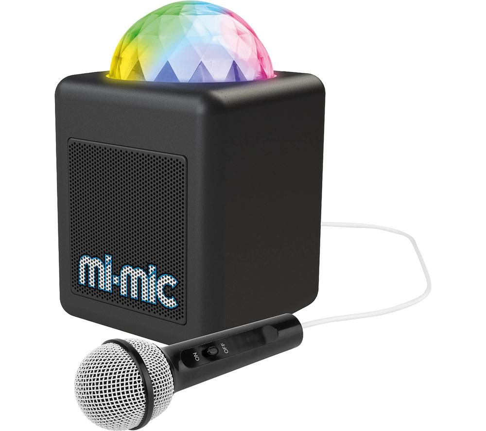 TOYRIFIC Mini Portable Bluetooth Karaoke Speaker - Black, Black
