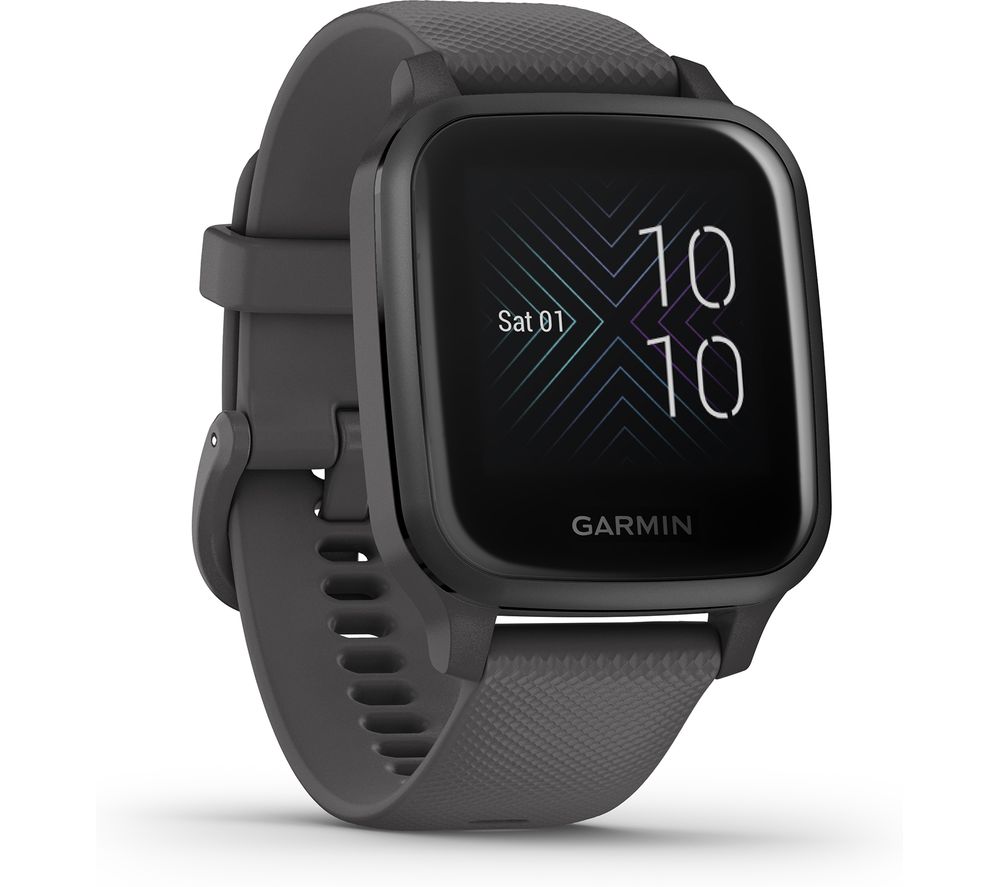 GARMIN Venu Sq - Slate & Shadow Grey, Silver/Grey