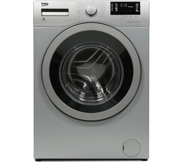 BEKO WX742430S Washing Machine - Silver, Silver