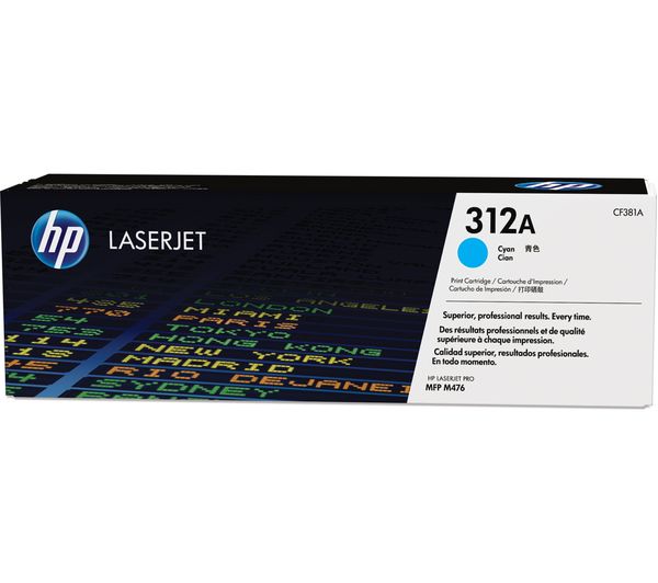 HP 312A Original Cyan Toner Cartridge