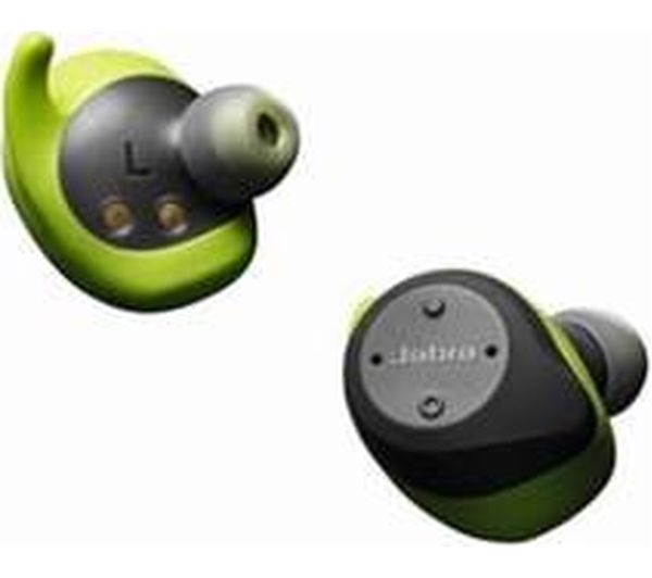 JABRA Elite Sport Wireless Bluetooth Headphones - Grey & Green, Grey