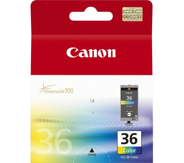 Canon CLI-36 Tri-colour Ink Cartridge, Tri-colour