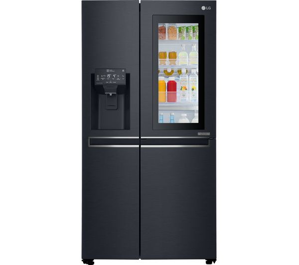 LG American-Style Smart Fridge Freezer Black GSX961MTAZ, Black