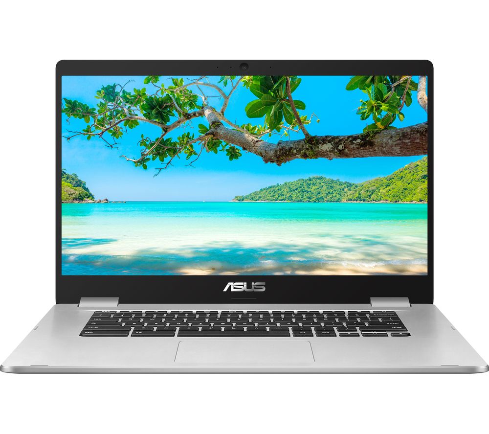 ASUS C523 Touch 15.6" Intelu0026regPentium Chromebook - 64 GB eMMC, Silver, Silver