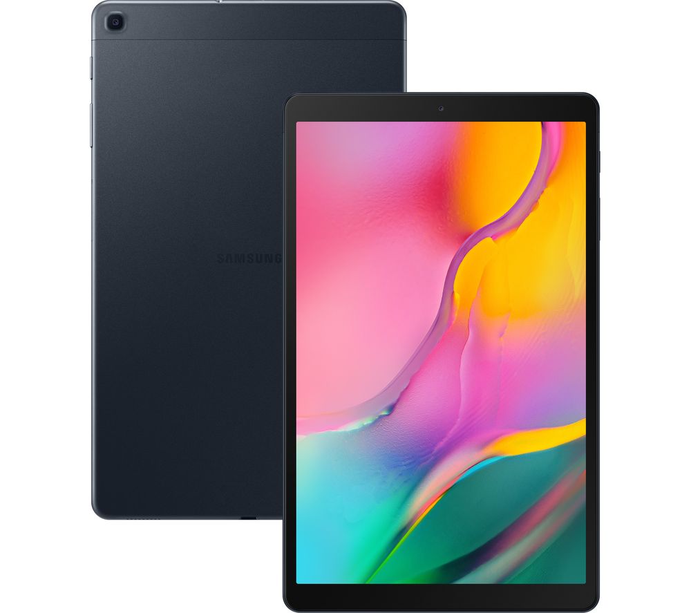 Galaxy Tab A 10.1" 4G Tablet (2019) - 32 GB, Black, Black