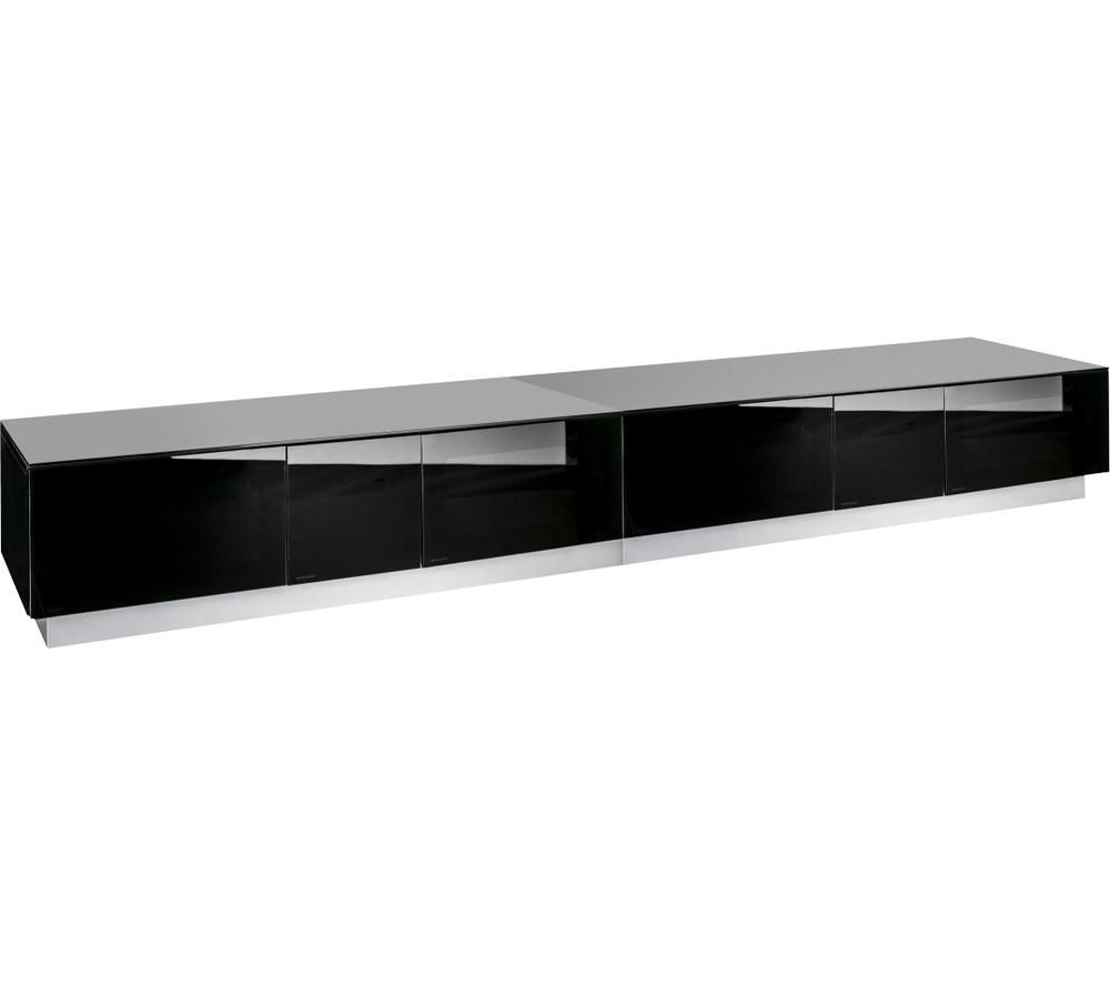 ALPHASON Element Modular 2500 mm TV Stand - Black, Black