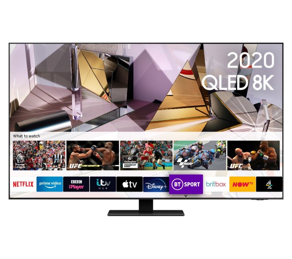 55" SAMSUNG QE55Q700TATXXU  Smart 8K HDR QLED TV with Bixby, Alexa & Google Assistant
