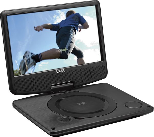 LOGIK L9SPDVD16 Portable DVD Player - Black, Black