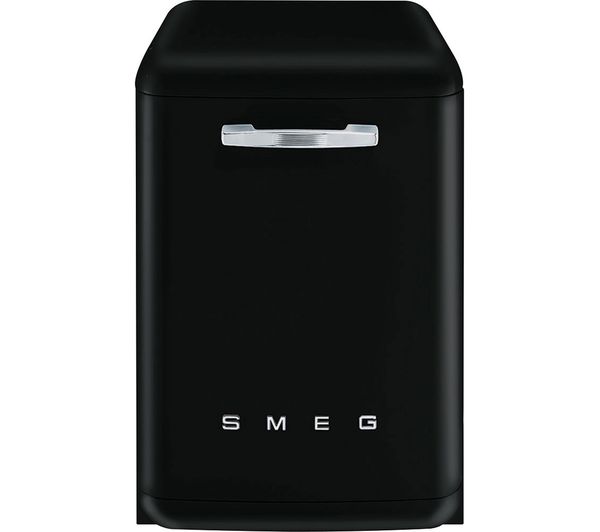 SMEG DF6FABBL Full-size Dishwasher - Black, Black