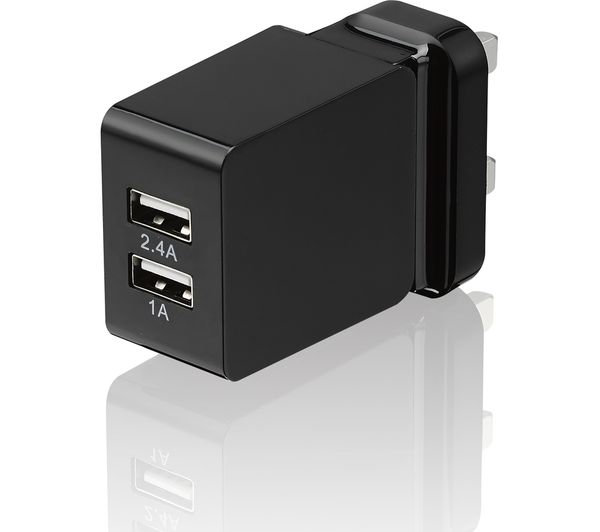 GOJI G34AMD17 Universal Dual USB Charger