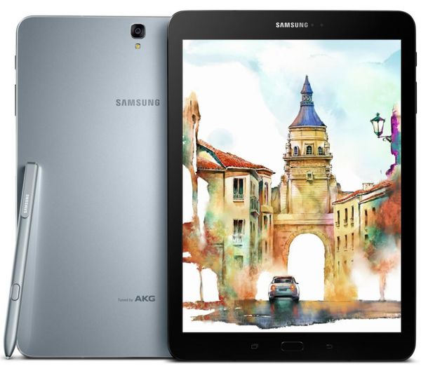 SAMSUNG Galaxy Tab S3 9.7" Tablet - 32 GB, Silver, Silver