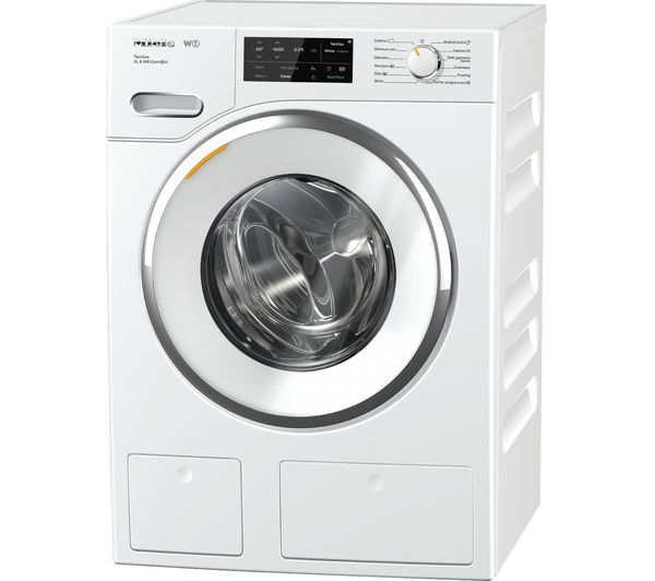 MIELE TwinDos XL WWI660 Smart 9 kg 1600 Spin Washing Machine - White, White