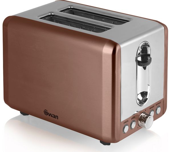SWAN ST14040COPN 2-Slice Toaster - Copper