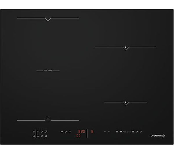 DE DIETRICH DPI7654B Electric Induction Hob - Black, Black