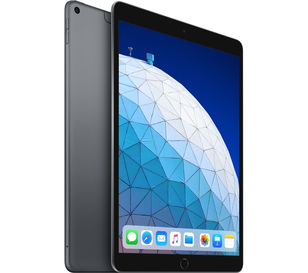 APPLE 10.5" iPad Air (2019) - 256 GB, Space Grey, Grey