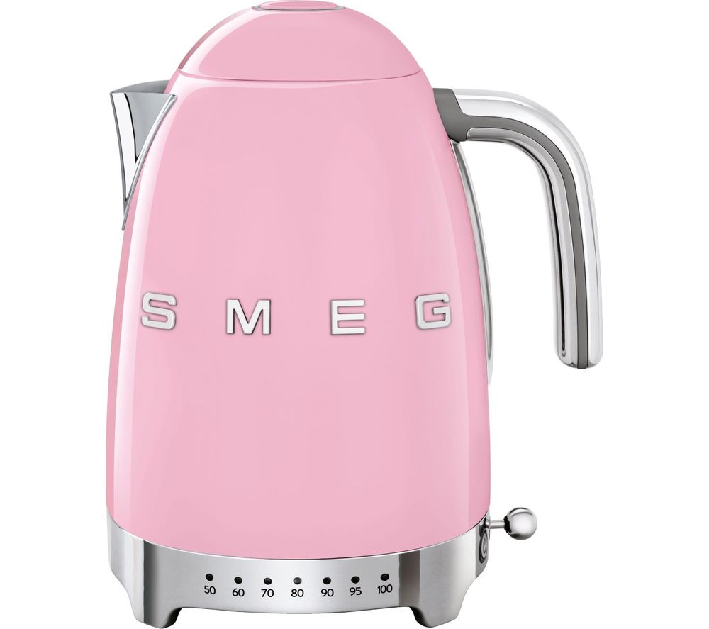 SMEG 50's Retro Style KLF04PKUK Jug Kettle - Pink, Pink