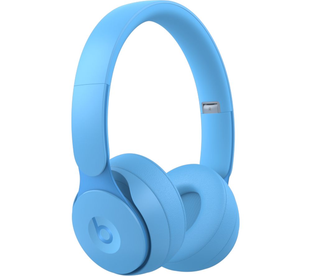 BEATS Solo Pro Wireless Bluetooth Noise-Cancelling Headphones - Matte Light Blue, Blue