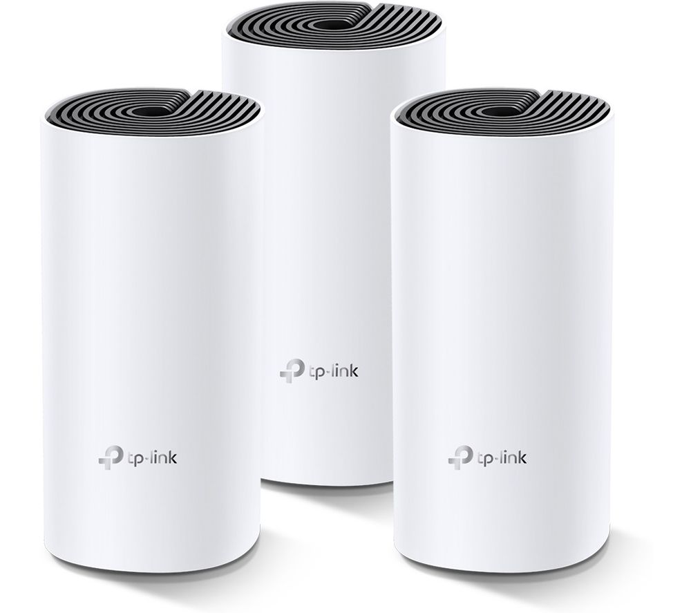 TP-LINK Deco M4 Whole Home WiFi System - Triple Pack, White